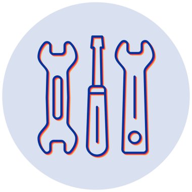 araç simgesi, vektör illüstrasyonu