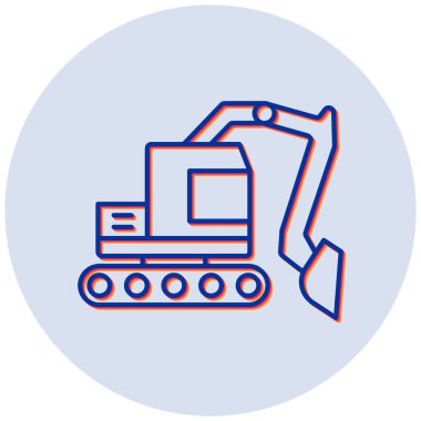 Yükleyici. Web simgesi basit illüstrasyon