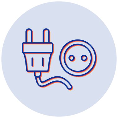 Fiş. Web simgesi basit illüstrasyon