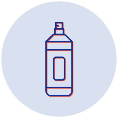 Sprey simgesinin vektör illüstrasyonu