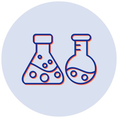 Deneysel vektör simgesi modern basit tasarım