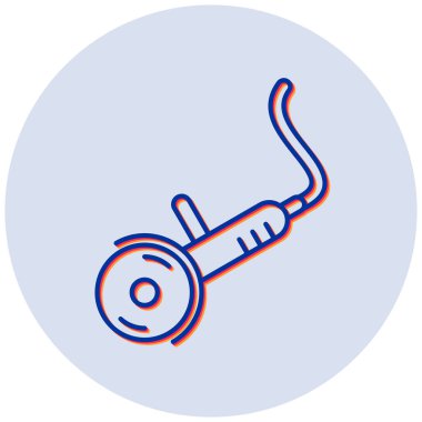 Sanding Machine simgesinin vektör çizimi