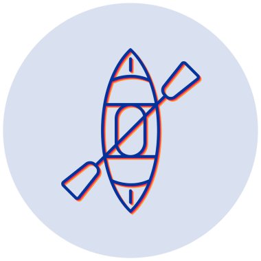 Kano. Web simgesi basit illüstrasyon