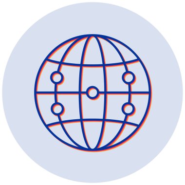 küresel ağ. Web simgesi