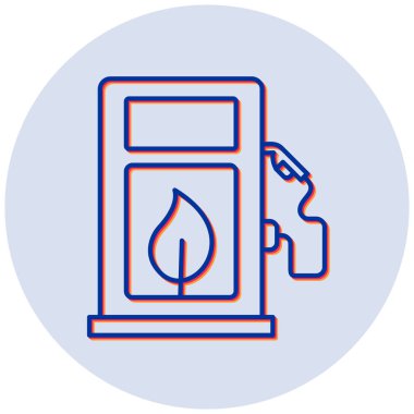 Eko benzin istasyonu. Basit tasarım