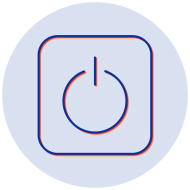 Değiştir. Web simgesi basit illüstrasyon