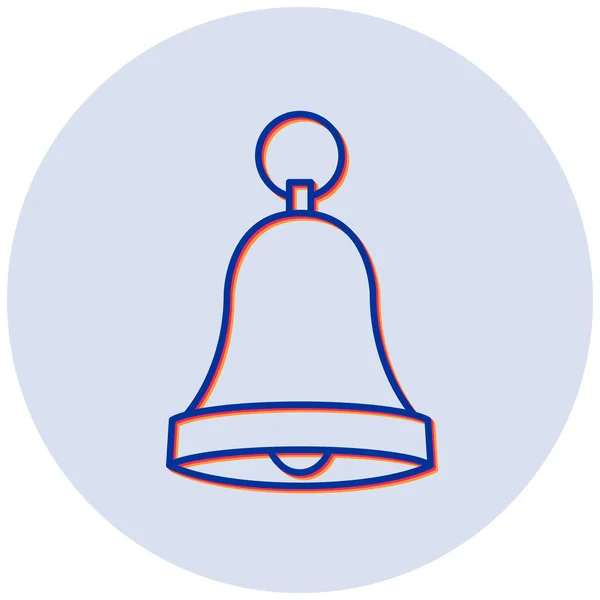 Bell Vector Icon Modern Simple Design — Stock Vector