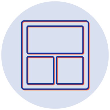 Serme simgesinin vektör illüstrasyonu