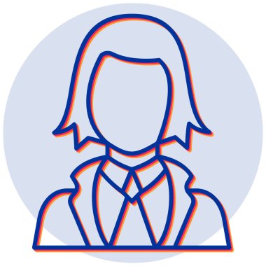 Dedektif Icon. Basit tasarım