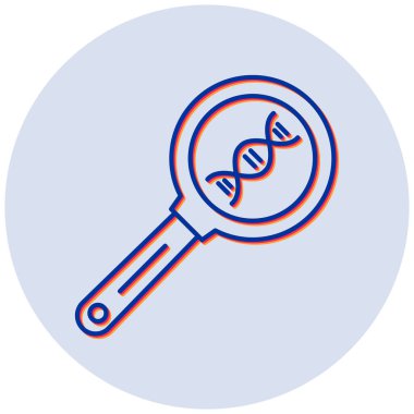 Adli simge vektör illüstrasyonu