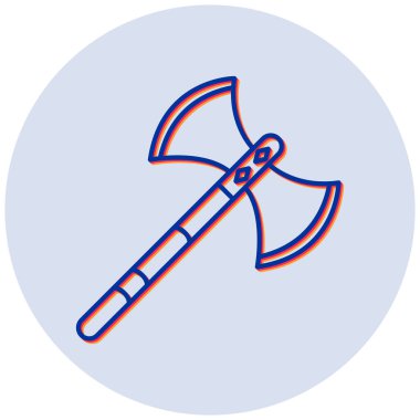 Balta simgesi vektör illüstrasyonu