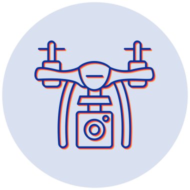 İHA. Web simgesi basit illüstrasyon