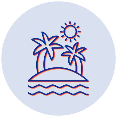 Kumsal. Web simgesi basit illüstrasyon