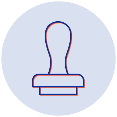 pul simgesi, vektör illüstrasyonu