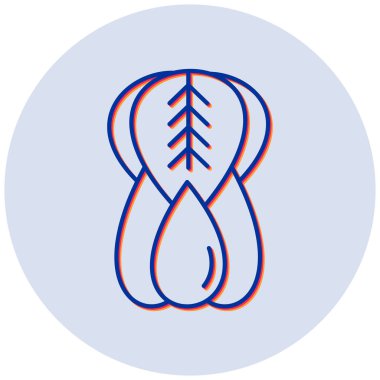 Bok Choy simge vektörü.