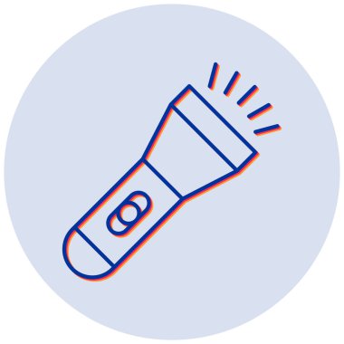 el feneri vektör simgesi modern basit illüstrasyon