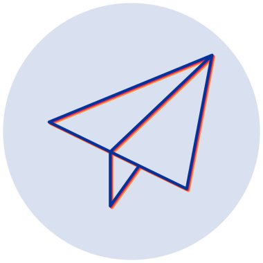 Kağıt uçak. Basit tasarım