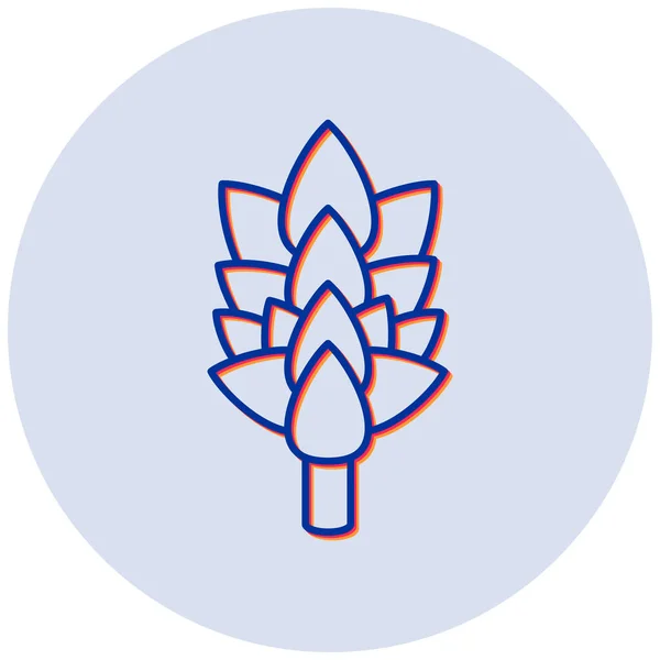 Vector Illustration Artichoke Icon — Wektor stockowy