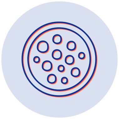 Cep telefonu. Web simgesi basit illüstrasyon