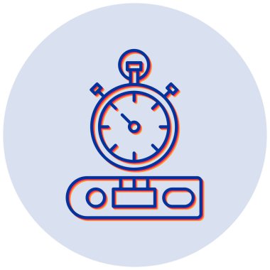 Hızlı Test vektör simgesi modern basit tasarım