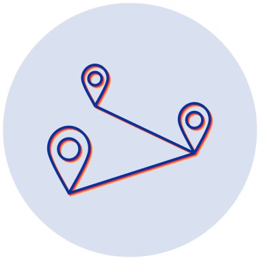 Navigasyon. Web simgesi basit illüstrasyon