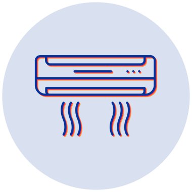 Klima vektör simgesi