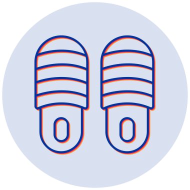 Terlik vektör resimleme