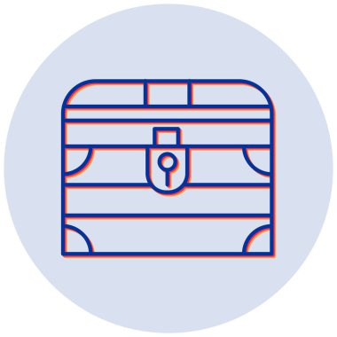 Göğüs. Web simgesi basit illüstrasyon