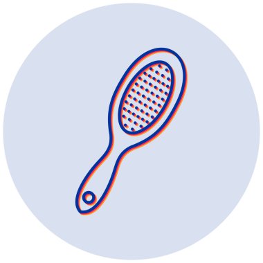 Tarak. Web simgesi basit tasarım