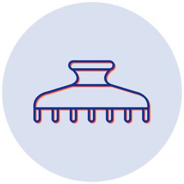 Kelepçe vektör simgesi