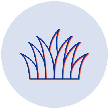 Bush simgesi, vektör çizimi