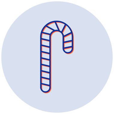 Şeker kamışı düz vektör simgesi