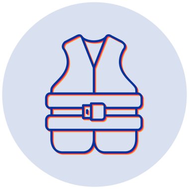 Güvenlik. Web simgesi basit illüstrasyon