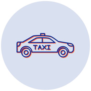 - Araba. Web simgesi basit illüstrasyon