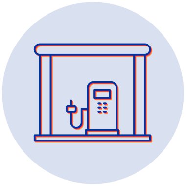 Benzin istasyonu. Basit tasarım