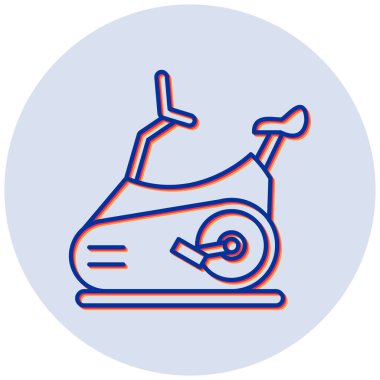 Motorsiklet Modern Simgesini Uygulamanın vektör çizimi 