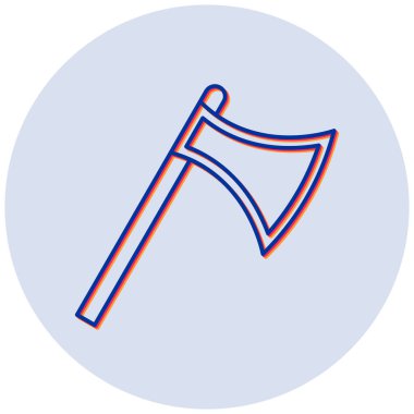 Balta modern simgenin vektör illüstrasyonu 