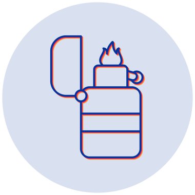 Hafif modern simgenin vektör illüstrasyonu 