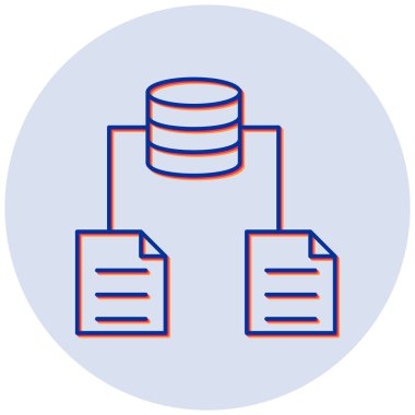 Güvenli Belgelerin vektör çizimi modern simge 