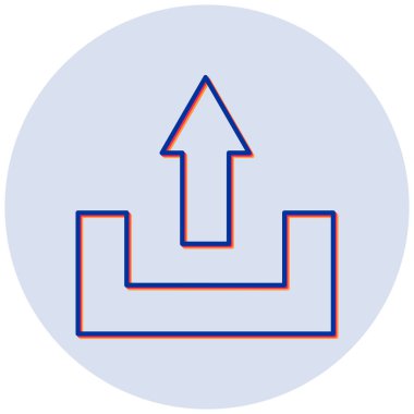Dosya Günümüz ikonunun vektör illüstrasyonu 
