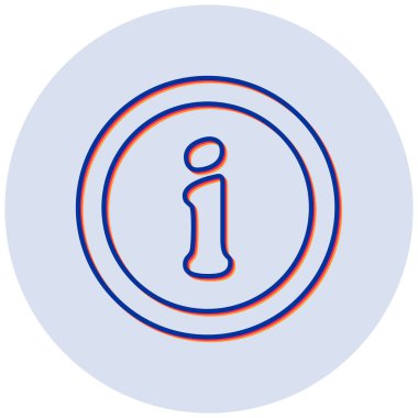 bilgi, web simgesi vektör illüstrasyonu