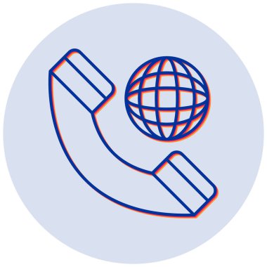 cep telefonu ve küresel vektör tasarımı