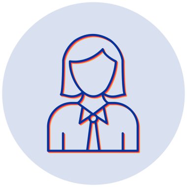 Avukat istiyorum. Web simgesi basit illüstrasyon