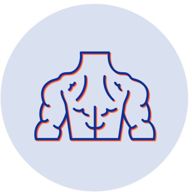 Vücut simge vektör çizim