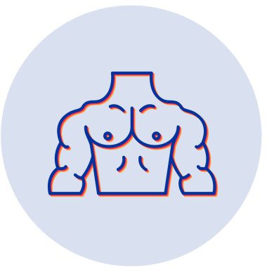 Vücut simge vektör çizim