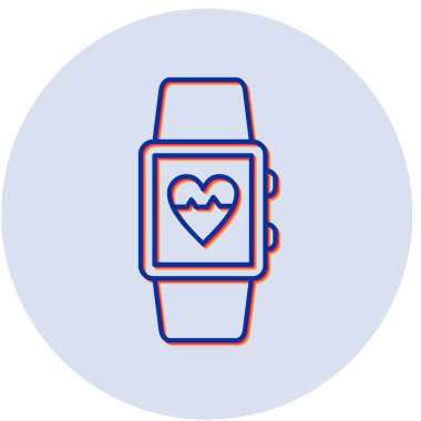 Yürekli akıllı sekmenin vektör simgesi