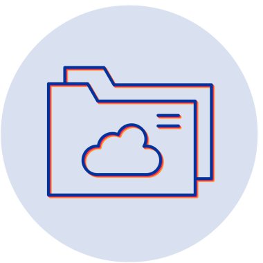 Dizin simgesinin vektör illüstrasyonu