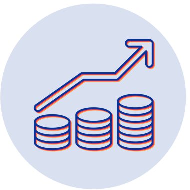 ticari grafik vektör simgesi