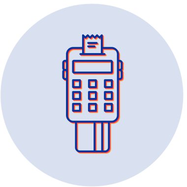  Pos Uçbirim vektör simgesi modern basit tasarım