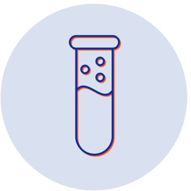 Test tüpü. Basit resimleme